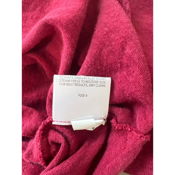 Eileen Fisher Linen Top Plus Size 1X Scoop Neck 3/4 Sleeve Tee Everyday Wear NEW - Picture 5 of 8